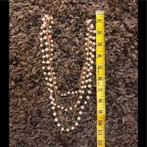 Pearl and Gold Chain Necklace